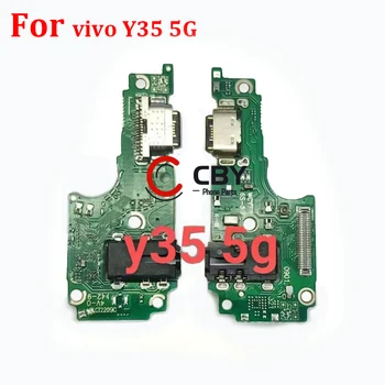 Vivo Y53 Y77 Y77E t1 Y100 5G USB zaryadlash Kengashi Dock Port Flex kabel zaxira qismlari uchun