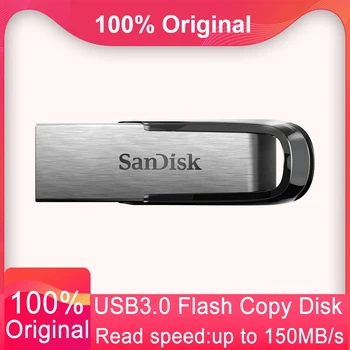 SanDisk CZ73 USB 3.0 Pendrive 128GB USB flesh haydovchi 32GB 64GB metall qalam haydovchi 512GB USB3. 0 tayoq 256GB 150mb / S asosiy Xotira tayoqchasi