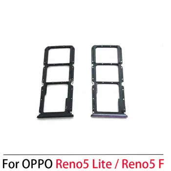 OPPO Reno10 Lite uchun 5pcs / Renoga 5 F Sim karta uyasi laganda ega Sim-kartani o'quvchi Socket almashtirish qismi