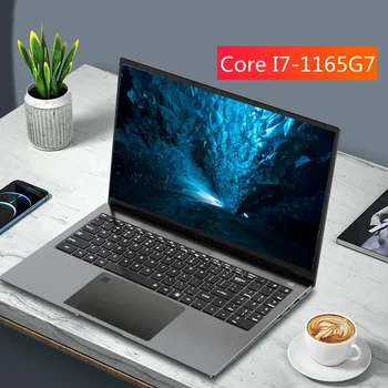 Barmoq Super o'yin Laptop Unlock 15.6 Inch IPS ekran Intel Core I7-1165g7 11 Notebook oyna 10 11 Pro