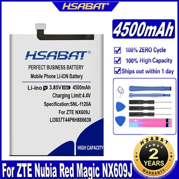HSABAT Li3937T44P6h886639 ZTE Nubia Red Magic / Red Magic Mars / Red Devil / NX609J batareyalari uchun 4500mAh batareya